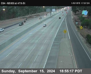 (C094) NB 805 : 47th Street (on ramp)