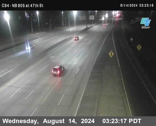 (C094) NB 805 : 47th Street (on ramp)