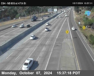 (C094) NB 805 : 47th Street (on ramp)