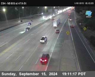 (C094) NB 805 : 47th Street (on ramp)