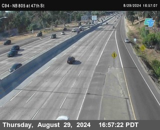 (C094) NB 805 : 47th Street (on ramp)