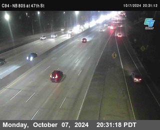 (C094) NB 805 : 47th Street (on ramp)