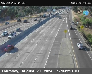 (C094) NB 805 : 47th Street (on ramp)