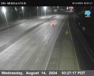 (C094) NB 805 : 47th Street (on ramp)