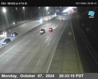 (C094) NB 805 : 47th Street (on ramp)