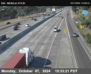 (C094) NB 805 : 47th Street (on ramp)