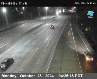 (C094) NB 805 : 47th Street (on ramp)