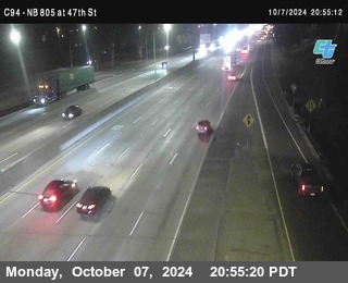 (C094) NB 805 : 47th Street (on ramp)