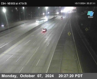 (C094) NB 805 : 47th Street (on ramp)