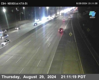 (C094) NB 805 : 47th Street (on ramp)