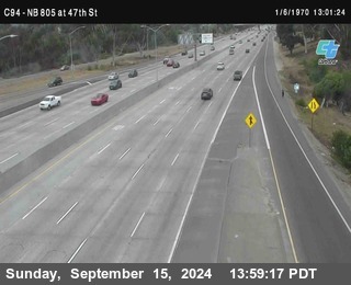 (C094) NB 805 : 47th Street (on ramp)