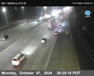 (C094) NB 805 : 47th Street (on ramp)