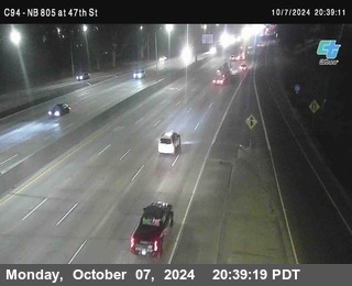 (C094) NB 805 : 47th Street (on ramp)