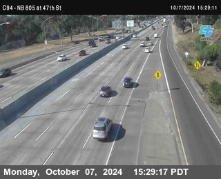 (C094) NB 805 : 47th Street (on ramp)