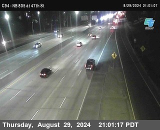 (C094) NB 805 : 47th Street (on ramp)