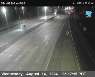 (C094) NB 805 : 47th Street (on ramp)