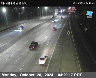 (C094) NB 805 : 47th Street (on ramp)