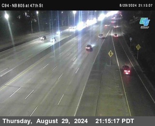 (C094) NB 805 : 47th Street (on ramp)