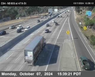 (C094) NB 805 : 47th Street (on ramp)