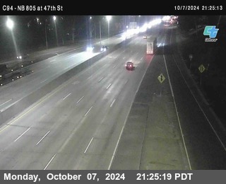 (C094) NB 805 : 47th Street (on ramp)