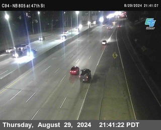 (C094) NB 805 : 47th Street (on ramp)