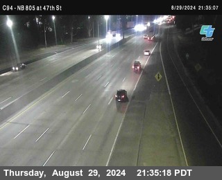 (C094) NB 805 : 47th Street (on ramp)