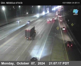 (C094) NB 805 : 47th Street (on ramp)