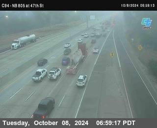 (C094) NB 805 : 47th Street (on ramp)