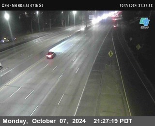 (C094) NB 805 : 47th Street (on ramp)