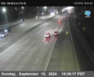 (C094) NB 805 : 47th Street (on ramp)