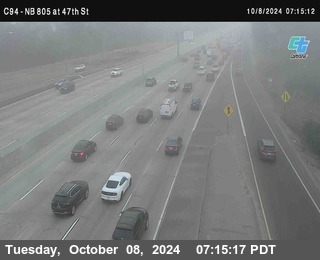 (C094) NB 805 : 47th Street (on ramp)