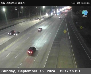 (C094) NB 805 : 47th Street (on ramp)