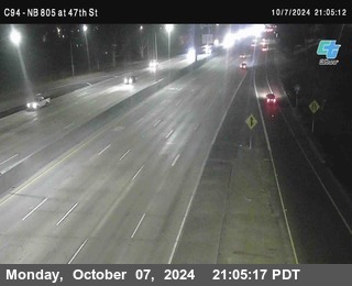 (C094) NB 805 : 47th Street (on ramp)