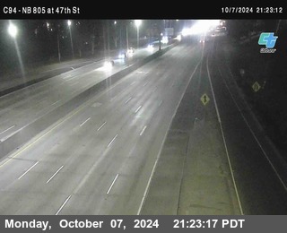 (C094) NB 805 : 47th Street (on ramp)