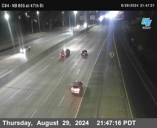 (C094) NB 805 : 47th Street (on ramp)