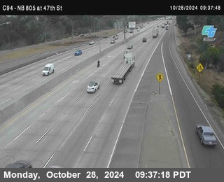 (C094) NB 805 : 47th Street (on ramp)