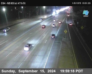 (C094) NB 805 : 47th Street (on ramp)