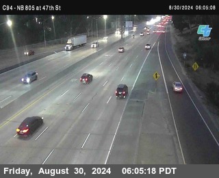 (C094) NB 805 : 47th Street (on ramp)