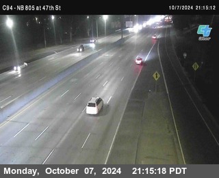 (C094) NB 805 : 47th Street (on ramp)