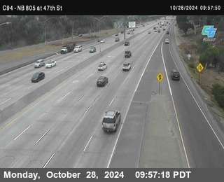 (C094) NB 805 : 47th Street (on ramp)