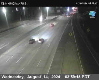 (C094) NB 805 : 47th Street (on ramp)