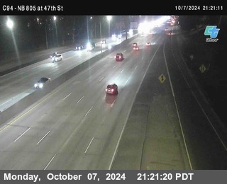 (C094) NB 805 : 47th Street (on ramp)