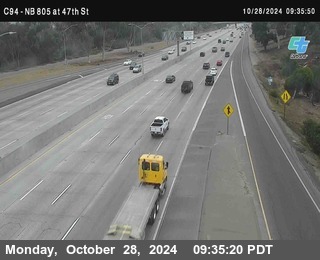 (C094) NB 805 : 47th Street (on ramp)