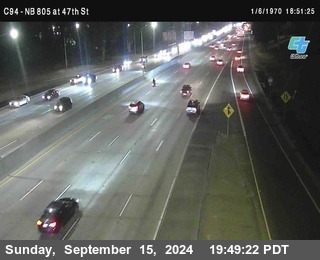 (C094) NB 805 : 47th Street (on ramp)