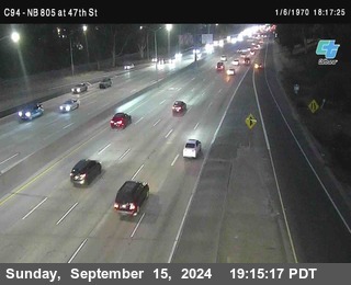 (C094) NB 805 : 47th Street (on ramp)