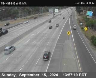 (C094) NB 805 : 47th Street (on ramp)