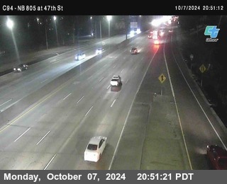 (C094) NB 805 : 47th Street (on ramp)