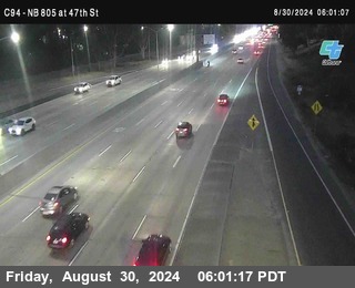 (C094) NB 805 : 47th Street (on ramp)