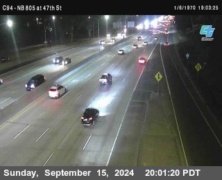 (C094) NB 805 : 47th Street (on ramp)