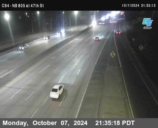 (C094) NB 805 : 47th Street (on ramp)